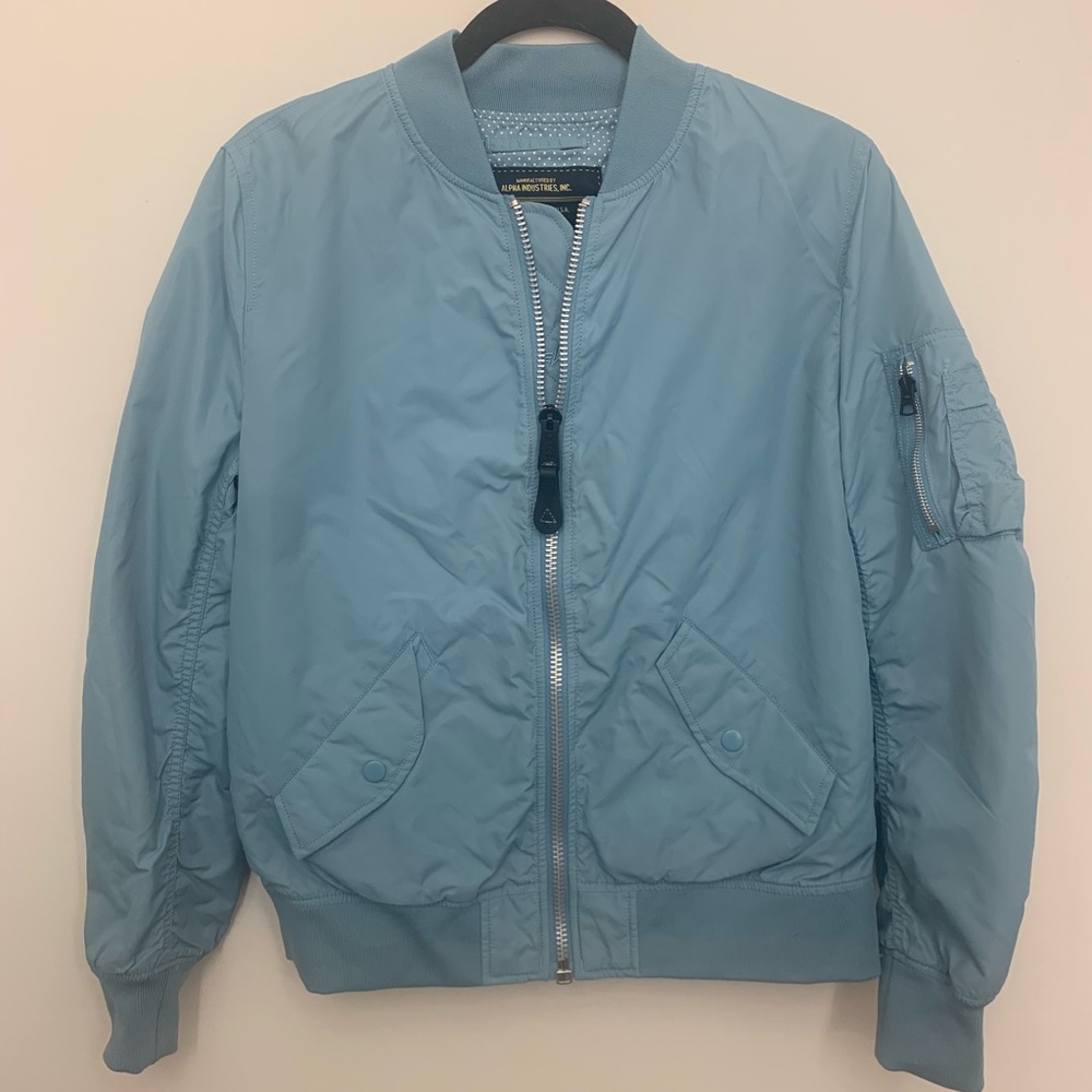 SALE❗️Aritzia Bomber Jacket - Light Blue